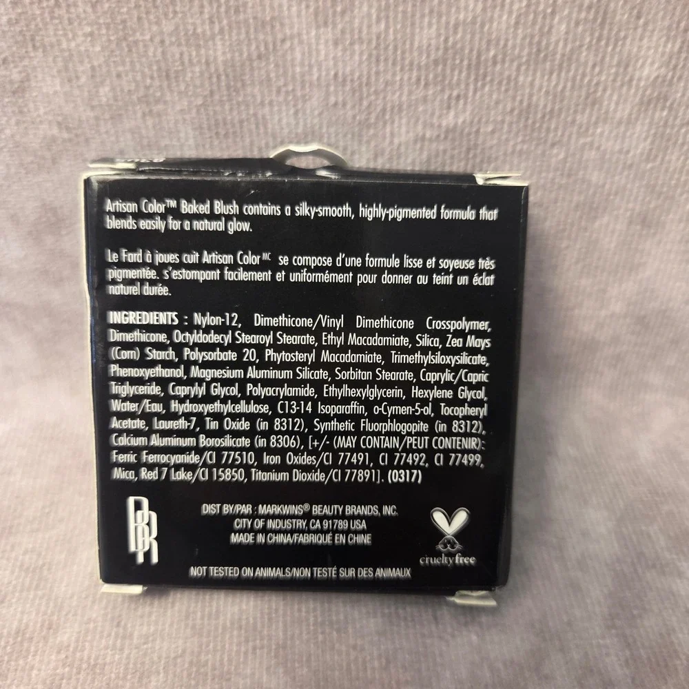 Black Radiance Artisan Color Baked Blush Warm Berry 8306 0.1 oz New in Box